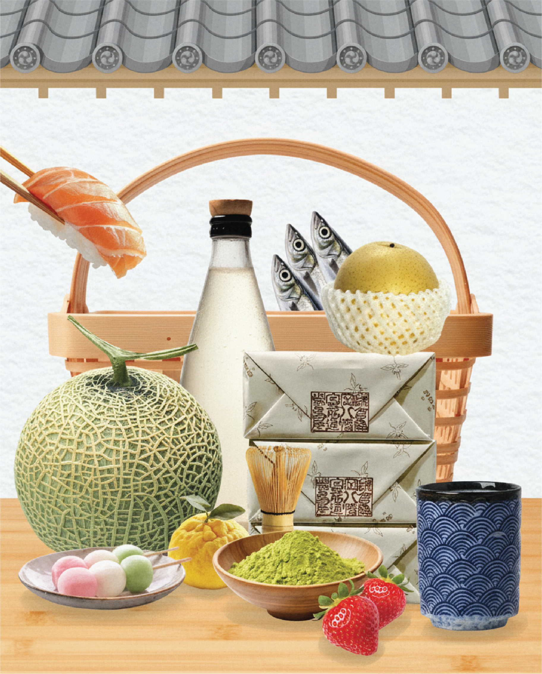 Tokyo’s Dazzling Food Displays Just Below the Beauty Counters